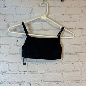 SKIMS Fits Everybody Scoop Bralette Soot size XS